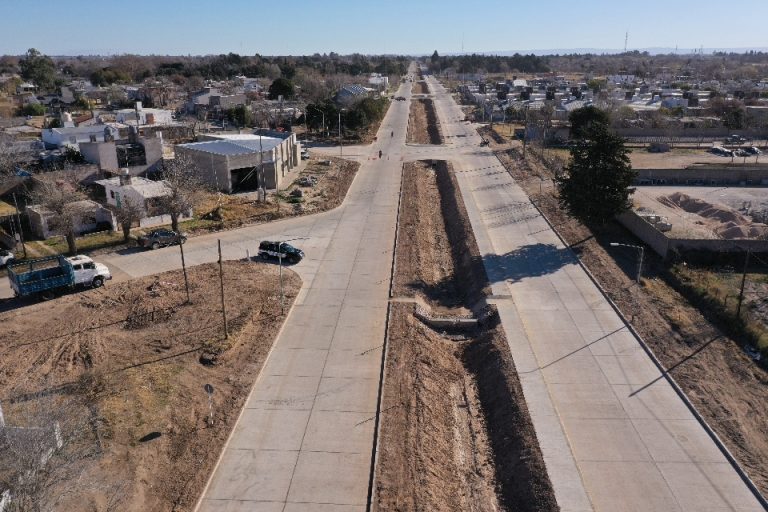 Plan de Pavimentación: avanza la obra de calle Cuba en Banda Norte de la ciudad de Río Cuarto
