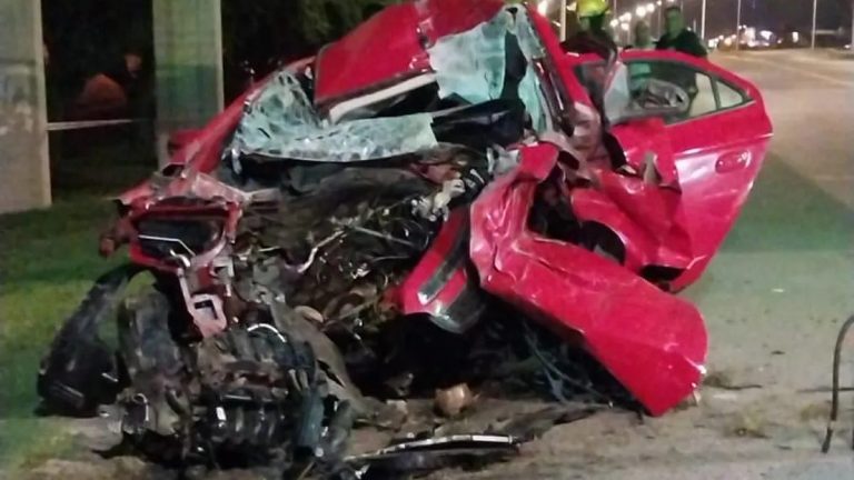 Un hombre murió tras un choque en cadena en Río Cuarto